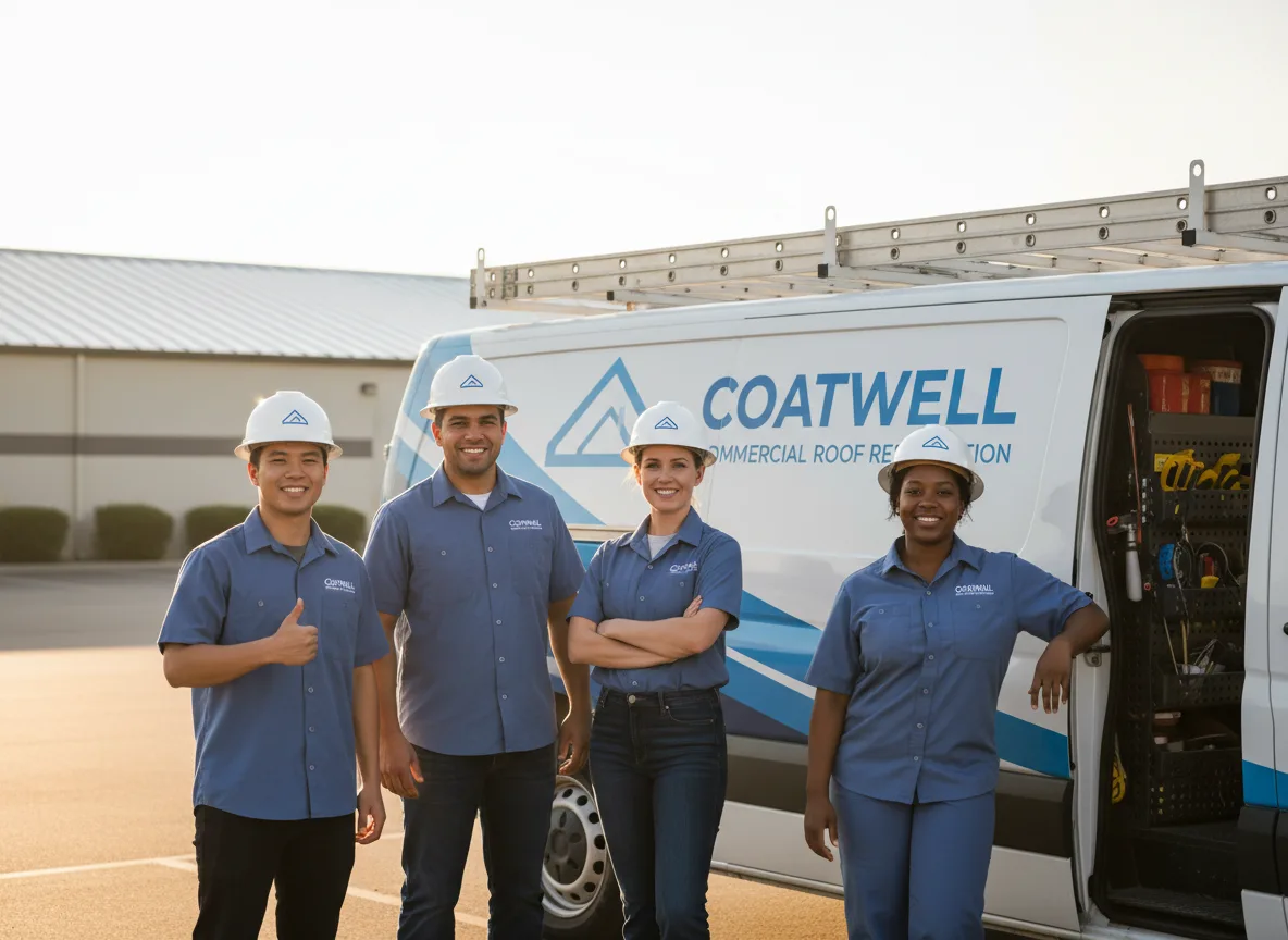Commercial roof coating company in Downsville, NY